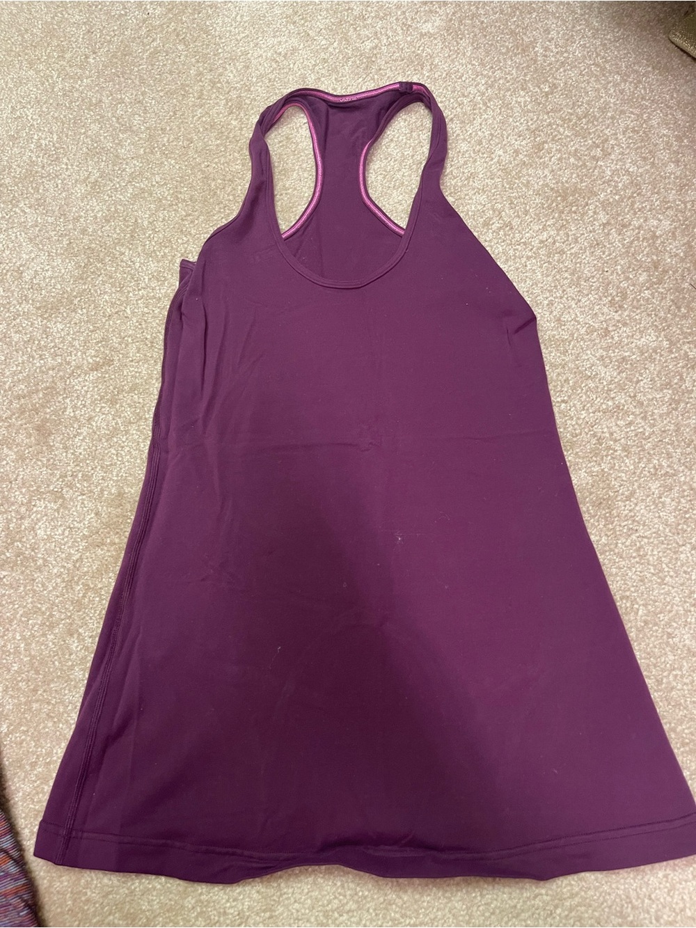 lululemon athletica Plum Racerback Tank